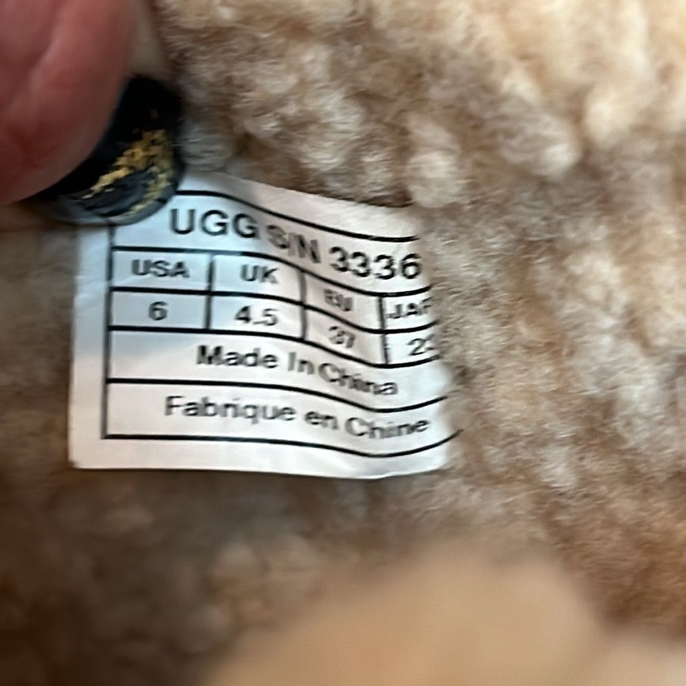UGG leather boots size 6 - Picture 7 of 7